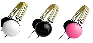 Cuffie da DJ alla moda – Extra Bass Headphones per lettori MP3, iPhone, iPad o laptop (bianco) – White Sensation