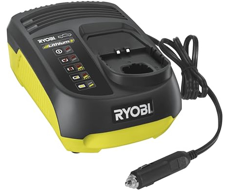 Ryobi RC18118C 18V One+ in-Car Battery Charger - Hyper Green