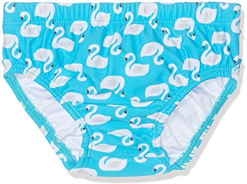 Playshoes baby-flicka UV-skydd blöjbyxor svans simblöja, turkos (turkos 15), (tillverkarstorlek: 86/92)