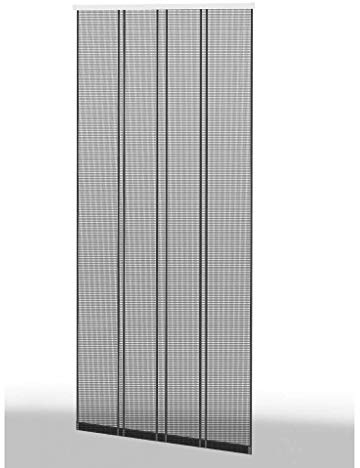 CULEX Klemm Lamellenvorhang, Aluminium, 100x220cm Profil anthrazit Lamelle anthrazit 101430107-VH