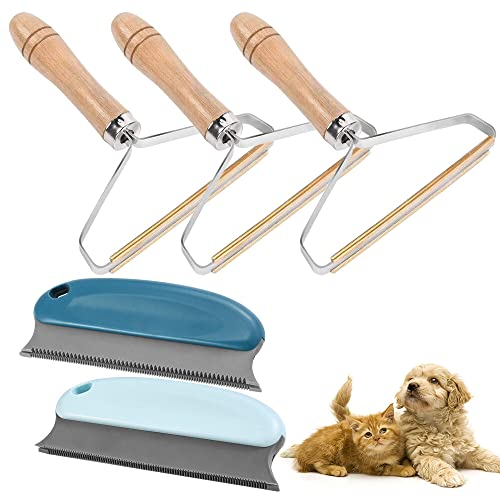 elimina pelucchi, 5 pezzi levapelucchi, strumento professionale per la rimozione dei peli di animali domestici vengono utilizzati per rimuovere pelucchi dai vestiti, dai tappeti