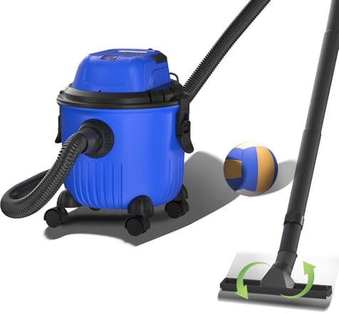 Lucn 20L 4800W Wet Dry Vacuum Cleaner Water Dirt 3 in 1 Blower Vac with HEPA Filter Powerful Tub HEPA Filter with Blower Function Workshop Dust Extractor