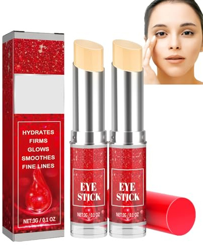 Dyceittdia 2pcs Crema contorno de ojos, Retinol Contorno de Ojos, Retinol Crema de Ojos para Arrugas, Reduce la aparición de líneas de expresión y ojeras, 2pcs*3g, eye cream1