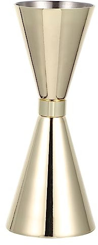 IMIKEYA Jigger In Acciaio Inox Per Misurare Vini e Cocktail Accessorio Bar Per Feste ed Eventi Caraffa Misuratore Resistente e Facile Da Pulire