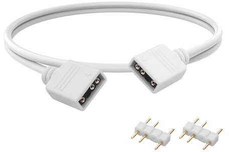 YAODHAOD Câble répartiteur et d'extension RGB 4 broches 12 V ARGB 3 broches 5 V (50 cm, ARGB)
