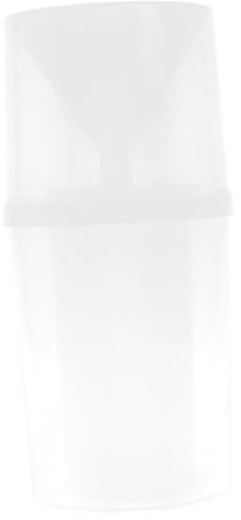 HIAKDOFT Pluviomètre Extérieur Jauge De Pluie Plastique Transparent Outil De Mesure pour Jardin Terrasse Éducation Scientifique Collecte De Pluie Réutilisable