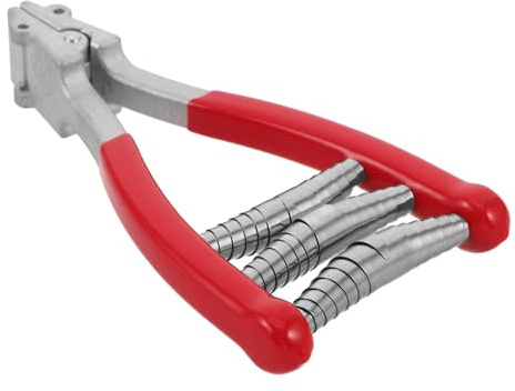 GANAZONO Morsetto di Partenza per Incordatura Racchette Tennis e Badminton, Macchina Portatile in Lega di Zinco, Strumento Ausiliario per Corde Trazione Rapida, Compatibile per Uso