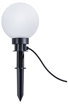 Reality Leuchten R57042001 Gartenleuchte, Plastik, E27, weiß