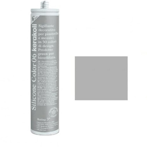 KERAKOLL SILICONE COLOR - 06 Cartuccia da 310 ml di sigillante decorativo per piastrelle e mosaici