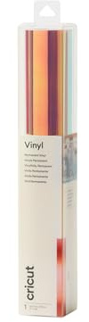 Cricut Holographic Permanent Vinyl | Pink | 1.2 m (4 ft) | Self Adhesive Vinyl Roll | for use with All Cricut Cutting Machines