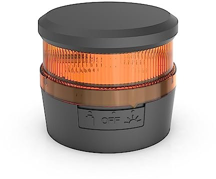 ITAL - Neoway - Luz de Emergencia V16 para Coche con Fijación Magnética - Baliza de Señalización Obligatoria en Caso de Peligro Homologada y con Geolocalización a Plataforma DGT 3.0