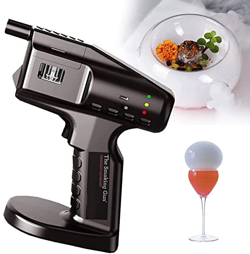 RayGenius Fumoir Portable, Fumoir à Cocktail, Fumoir D'IntéRieur Fumoir à Domicile Outils De Cuisine Accessoires De Cuisine Boissons Et Aliments