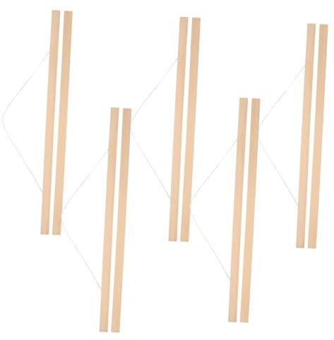 Anneome 5stücke Teiliges Natürlichem Hänger Für Kunstwerke Und Poster Minimalistischer Rahmen Für Wanddekoration Für Drucke Und Gemälde