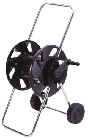 Schlauchwagen für den Garten aus Stahl für 60 m Schläuche