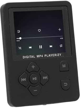 Lecteur MP3 Bluetooth 5.0 Portable HiFi sans Perte avec Carte SD Enregistreur Vocal et Radio FM - Appareil Multifonction pour Musique et Podcasts en Mobilité