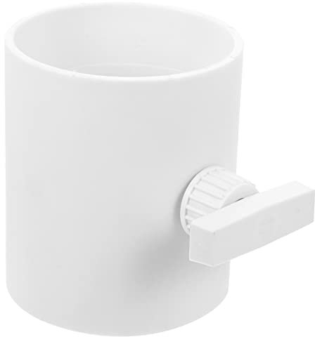 LIFKOME Válvula Reguladora De Pvc Manual Compuerta De Ventilación Para Hvac y Campana Extractora Obturador Antirretorno Para De Aire