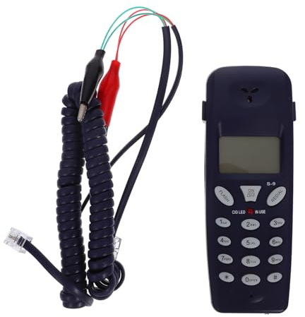 OSALADI Volume della Suoneria del Telefono Telefono Fisso Telefono Fisso per Hotel Tester per Telefono Telefono Cablato Chiamante Telefono Fisso Telefono Fisso Professionale per Ufficio