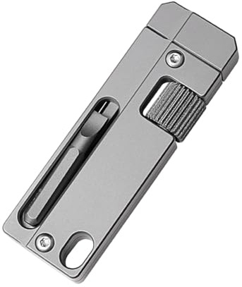 Jrudjsnhhty Titanium Alloy Mini Adjustable Spanner Wrench, Multitool Portable Repair Tool for Outdoor Use,Multifunctional Tool