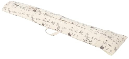 CONGARTENO Guqin Beutel aus Baumwolle und Leinen Tragbare Guzheng Tasche mit Schutzfunktion für Chinesische Musikinstrumente für Transport und Aufbewahrung