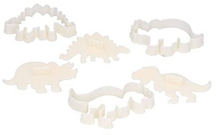 Bonbela Molde para Tartas de Dinosaurio, Juego de 3 Piezas, Molde para Chocolate DIY, Herramienta para Hornear con Diseño de Dinosaurio para el Hogar, Cocina, Panadería, Restaurante