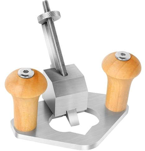 Router Plane Handheld Woodworking Tool - Adjustable Blade Hand Wood Planer, Stainless Steel Wood Shaver w/Depth Stop, High Configuration Hand Planer for Woodworking DIY Carpentry Industry