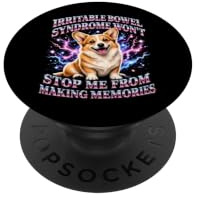 Irritable Bowel Syndrome Making Memories Corgi PopSockets Adhesive PopGrip