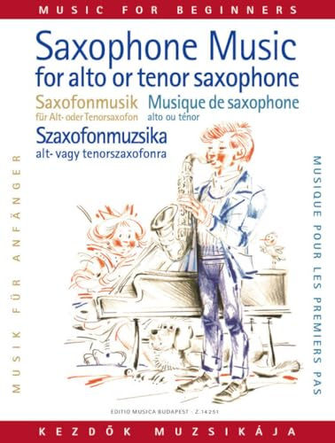 SAXOPHONMUSIK (FUR ALT- ODER TENORSAXOPHON, MIT KL SAXOPHONE