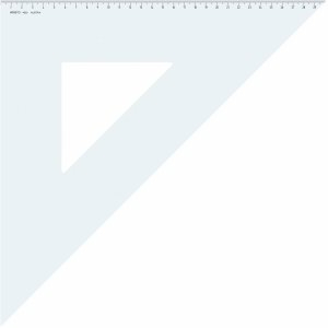 Aristo Dreieck 45 Grad Acryl 420mm transparent