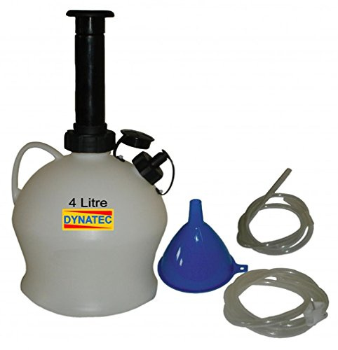 Oypla 4 Litre Oil Fluid Extractor Fuel Pump Syphon Transfer 4L
