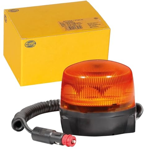 HELLA 2XD 012 878-021 LED Blitzleuchte - Blinkleuchte - RotaLED - 12/24V | 2XD 012 878-021, Rota LED