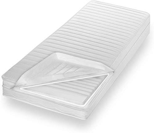 Träumegut24 HydroCell 7-Zonen Matratze 140x200 cm | Härtegrad wählbar | Höhe 19cm | Ergonomische Kaltschaummatratze | Oeko-TEX® | (H3&H4, 140x200cm, 19cm)