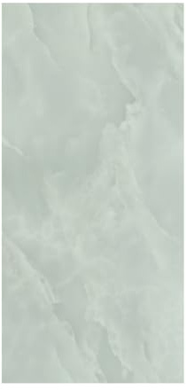 Pack of 10 (40cmx80cm Each), Marble Imitation, Wall Tile Sticker Panels for Home Decoration, Self Adhesive DIY Panels for Bathroom, Kitchen, Living Room, Bedroom, Dining Room (Light Green)