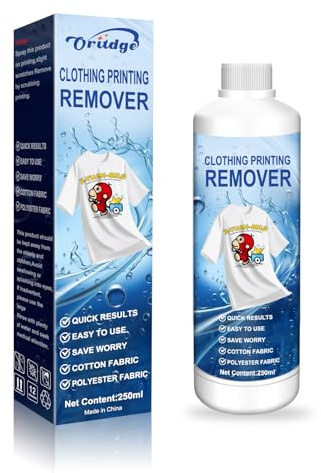 Oritdge Solution de Nettoyage DTF 250ml, Solution Nettoyant d'encre DTF