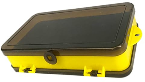 Scatola per esche da pesca, portatile, multifunzione, per attrezzatura da pesca, a doppia faccia, contenitore per esche da mosca