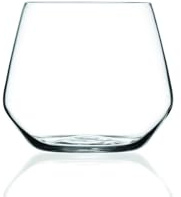 RCR 25352020006 Bicchiere da Acqua, Vetro, Trasparente, 10.5x10.5x9 cm