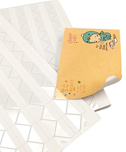 10 Bogen (1020-pack) Foto Ecken Selbstklebende PVC Papier Foto Foto Ecke Aufkleber für Scrapbooking Persönlichen Tagebuch farblos