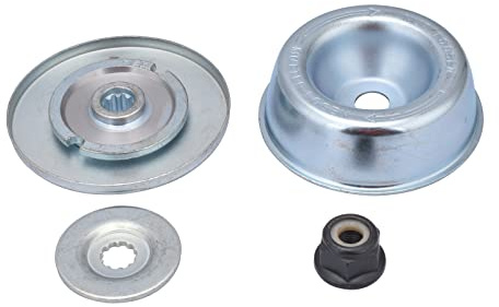 Cancanle Tuerca de collarín Placa de montaje Arandela de empuje Caja de engranajes Accesorios para cabezal para Stihl FS-KM Cabezal de Engranajes FS120 FS200 FS250 Desbrozadora