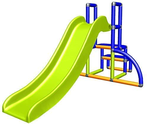 move and stic Kinderrutsche Kinder My First Slide Meine Erste Rutsche Spielzeug Babyrutsche Gartenrutsche Moveandstic (blau/Apfelgruen/orange)