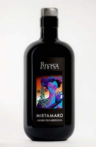 Bt x 0.50 l - Mirtoamaro. Liquore di mirto biologico, prodotto dagli artigiani di Bresca Dorada, Muravera - Sardegna