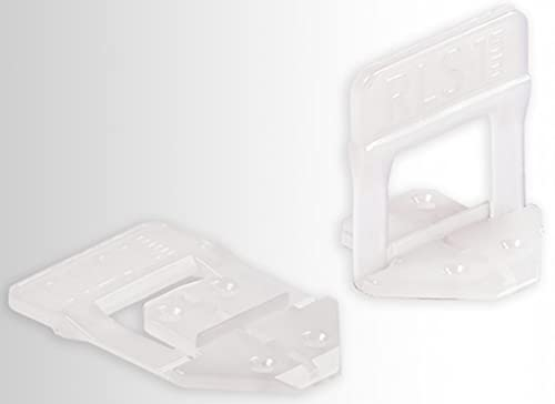 Raimondi Levelling System RLS 100 Bases para juntas de 1 mm y para azulejos de 3 a 12 mm de grosor para azulejos de colocación de obra, accesorios para espaciadores niveladores de baño, cocina y