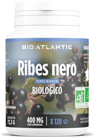 Ribes Nero Bio 400mg - 120 Compresse