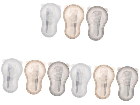 FRCOLOR 9sätze -set Mit Schalen Und Pinseln Flexible Materialien Für Kreative Hautpflege Für Selbstgemachte Masken Und Spa-behandlungen