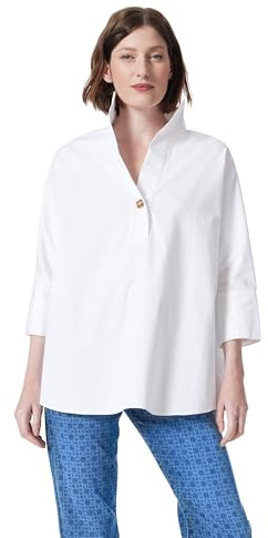 DO by Dee Ocleppo Womens Hailey Stand Collar Shirt Standard