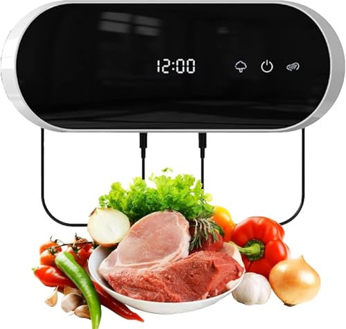 Fruit and Vegetable Washing Machine, Food Purifier Fruit Cleaner Machine with Touch Panel, Automatic Ultrasonic Food Cleaning Machine, Portable Fruit Cleaning Food Cleaner for Fruit Seafood Meat