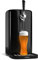Klarstein FrostBrew Tireuse à Bière - Système de Pression CO₂, Fûts 5L, Refroidissement Thermoélectrique 3-12°C, Levier de Tirage, Noir/Argent
