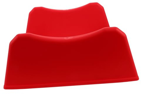 Expositor de Neumáticos para Garaje, Soporte Portátil de Plástico Rojo