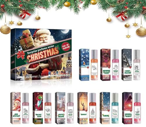 Adventskalender 2025 Frauen, Pheromone Parfum Woman, Weihnachtsgeschenke für Frau Perfume Damendüfte, Parfüm Adventskalender Damen, 2025 Pheromone Parfüm Set für Mama