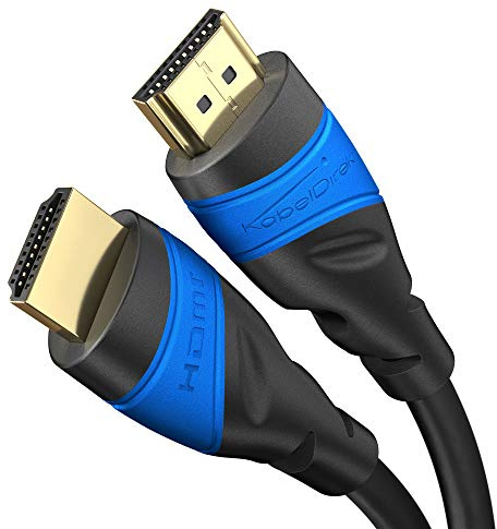KabelDirekt – 4K HDMI-Kabel – 15,2m – Deutsche Flexcore-Technik | 4K@60Hz, High Speed HDMI – für PS5, Xbox Series X/S, Switch 2, PC & Blu-ray – störungsresistent & flexibel