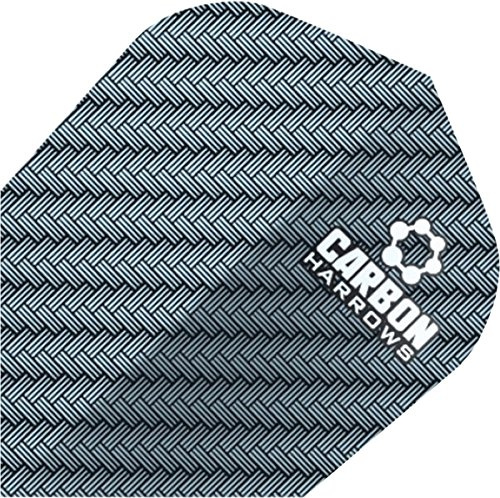 HARROWS DARTPFEILE Sport Zubehör Innen Spiel im Club Carbon Dart Flights Blau blau