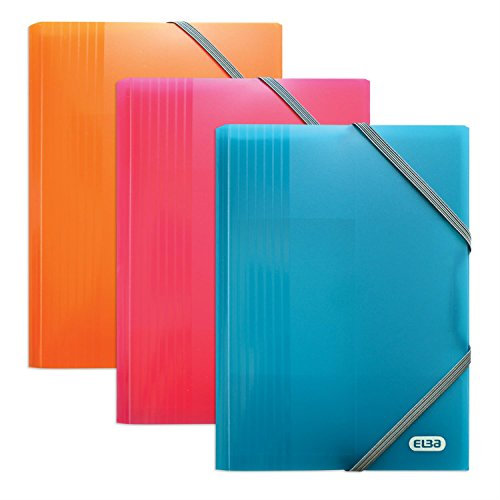 ELBA von 5 Taschen bis Malice School Life Polypropylen A6 Mini zufällige Farbauswahl